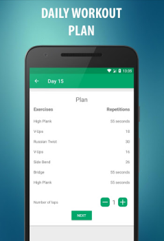 Download Abs workout: 21 Day Challenge Health & Fitness for Android screenshot 3
