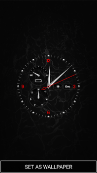 Download Cool Clock Live Wallpaper Personalization for Android screenshot 3