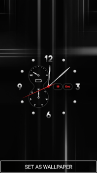 Download Cool Clock Live Wallpaper Personalization for Android screenshot 5