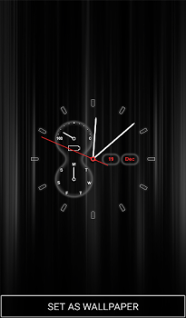 Download Cool Clock Live Wallpaper Personalization for Android screenshot 7