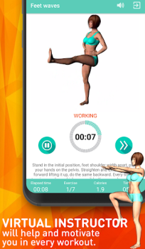 Download Aerobics workout at home Health & Fitness for Android screenshot 3