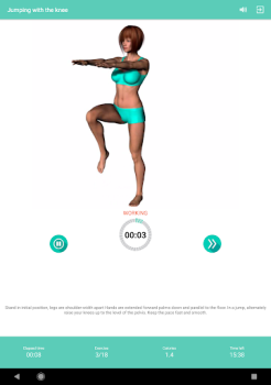 Download Aerobics workout at home Health & Fitness for Android screenshot 6