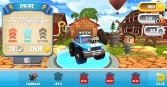 Download Cartoon Hot Racer 3D Race for Android screenshot 2