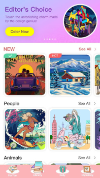 Download Color Master: Coloring Games Entertainment for Android screenshot 2