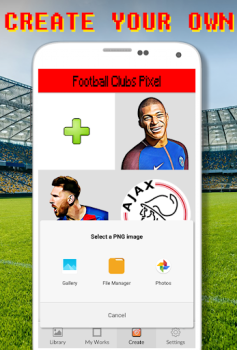 Download Football Logo Coloring By Number Puzzles for Android screenshot 7