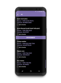 Download Cheats for GTA 5 on PS/XBOX/PC Entertainment for Android screenshot 4