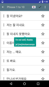 Download Common Korean phrases Education for Android screenshot 5