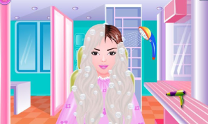 Download Free Girls Game Hair Salon Casual for Android screenshot 2