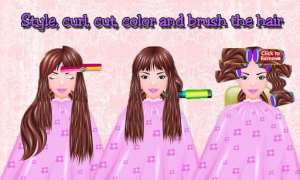 Download Free Girls Game Hair Salon Casual for Android screenshot 3