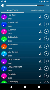 Download Baby Sounds Ringtones Personalization for Android screenshot 3