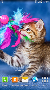 Download Cat Live Wallpaper Personalization for Android screenshot 4