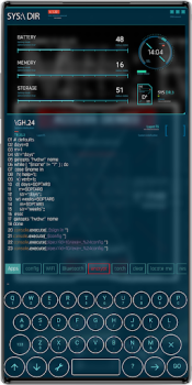 Download Aris Launcher, Hacker Style UI Personalization for Android screenshot 7