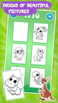 Download Animal Coloring Games for Kids Entertainment for Android screenshot 2