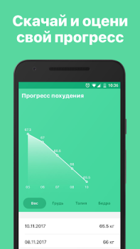 Download Счетчик калорий диета 10Levels Health & Fitness for Android screenshot 5