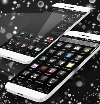 Download Black Theme Launcher Personalization for Android