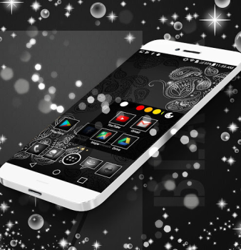 Download Black Theme Launcher Personalization for Android screenshot 3