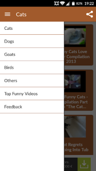 Download Funny Animal Videos: Cats Dogs Entertainment for Android screenshot 5
