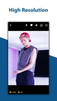 Download BTS Live Wallpapers Personalization for Android screenshot 7