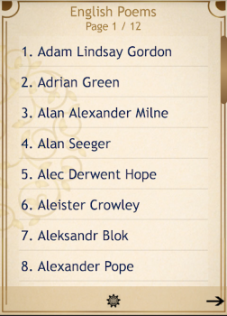 Download English Poems/Poetry Books and Reference for Android screenshot 2