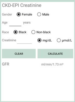 Download eGFR Calculator Medicine for Android screenshot 2