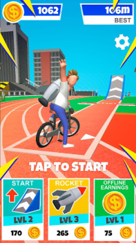 Download Bike Hop: Crazy BMX Bike Jump Arcade for Android screenshot 7