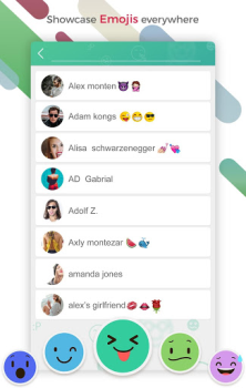 Download Emoji Contact Maker Contact for Android screenshot 2