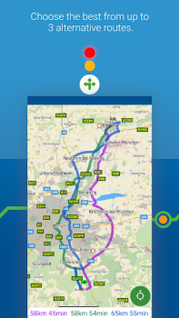 Download MapFactor Navigator Truck Pro Maps and navigation for Android screenshot 4