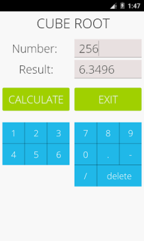 Download Cube Root Calculator Education for Android screenshot 2