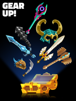 Download Hopeless Heroes: Tap Attack Role games for Android screenshot 2