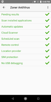 Download Zoner AntiVirus Tools for Android screenshot 2