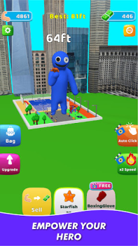 Download Hero Lifting Master 3D Casual for Android screenshot 4