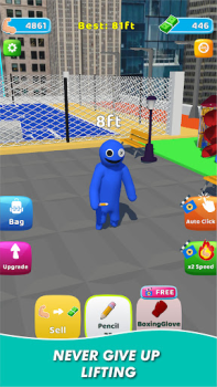 Download Hero Lifting Master 3D Casual for Android screenshot 5