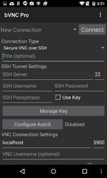 Download bVNC: Secure VNC Viewer Work for Android screenshot 2