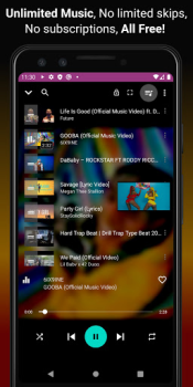 Download Video Music Player Downloader Music and audio for Android screenshot 3