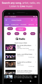 Download Video Music Player Downloader Music and audio for Android screenshot 4