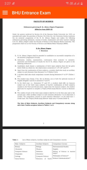 Download BHU Entrance Exam Education for Android screenshot 7
