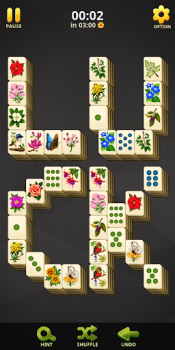 Download Mahjong Blossom Solitaire Puzzles for Android screenshot 2