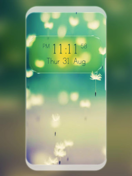 Download Digital Clock Live Wallpaper Personalization for Android screenshot 6