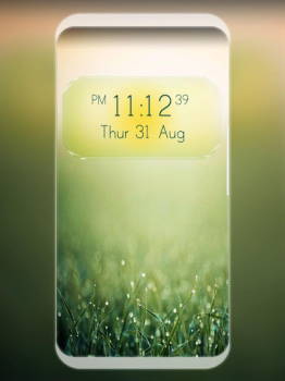 Download Digital Clock Live Wallpaper Personalization for Android screenshot 7