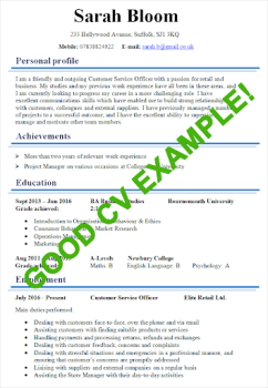 Download CV Examples: PDF CV Templates Education for Android screenshot 2