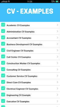 Download CV Examples: PDF CV Templates Education for Android screenshot 6