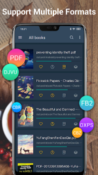 Download EBook Reader & PDF Reader Books and Reference for Android screenshot 2