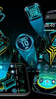 3D Iron Man Launcher Theme
