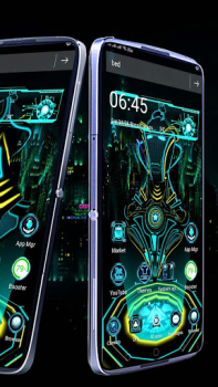 3D Iron Man Launcher Theme