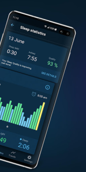 Download Sleepzy: Sleep Cycle Tracker Life style for Android screenshot 2