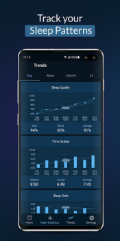 Download Sleepzy: Sleep Cycle Tracker Life style for Android screenshot 3
