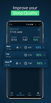 Download Sleepzy: Sleep Cycle Tracker Life style for Android screenshot 5