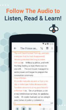 Download Beelinguapp Language Audiobook Education for Android screenshot 3