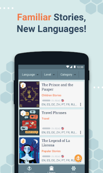Download Beelinguapp Language Audiobook Education for Android screenshot 7