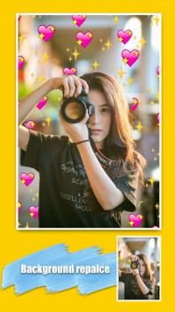 Download Emoji background changer Photo for Android screenshot 2
